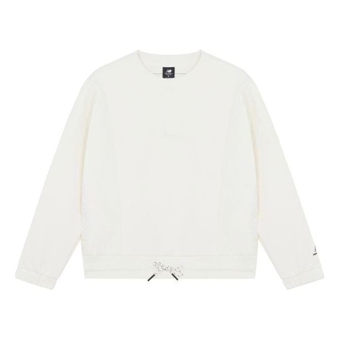 (WMNS) New Balance Original Sweatshirt 'White' AWT14371-NMC
