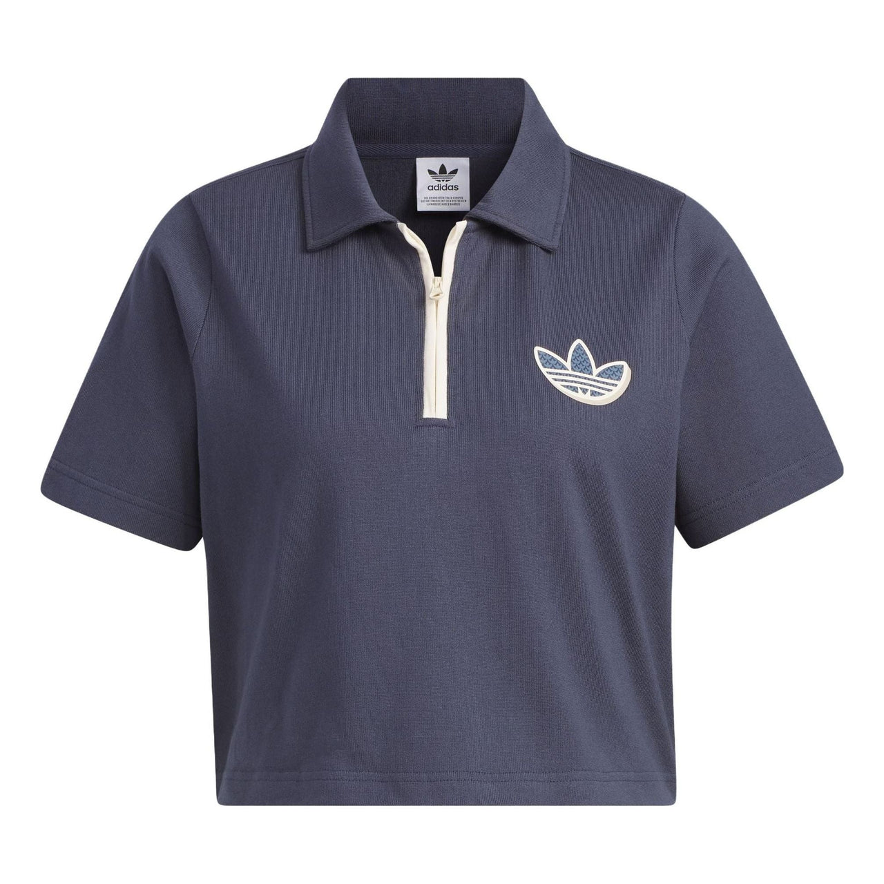 (WMNS) adidas originals Sportswear Polo Shirt 'Blue' IN1035