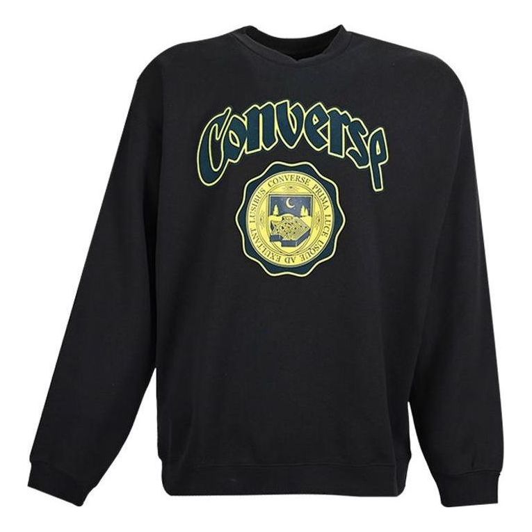 Converse University Crew Sweatshirt 'Black' 10025048-A01