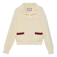 Gucci Gucci Tiger Knit Sweater With Patch 'Ivory' 686071-XKB8Q-9733
