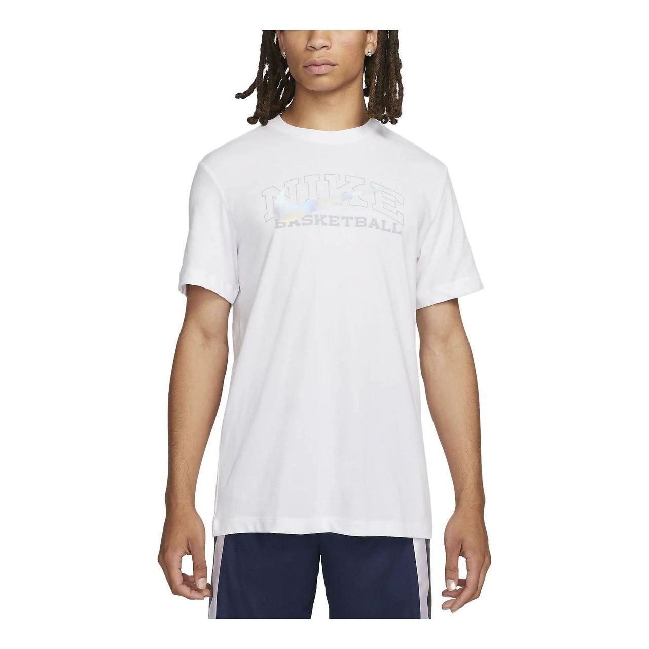 Nike Basketball Dri-FIT Swoosh T-Shirt 'White' DR7642-100