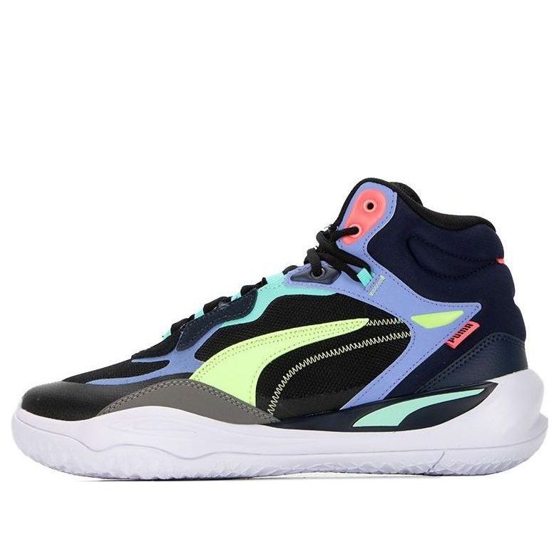 PUMA Playmaker Pro Mid 'Black Multicolor' 377902-07