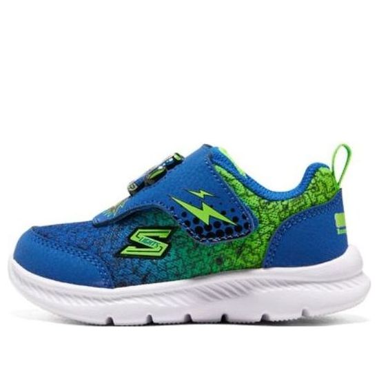 (TD) Skechers Comfy Flex 2.0 'Blue Lime' 401512N-BLLM