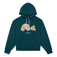 Men's PALM ANGELS Teddy Bear Pattern Printing Green PMBB058E20FLE0035760