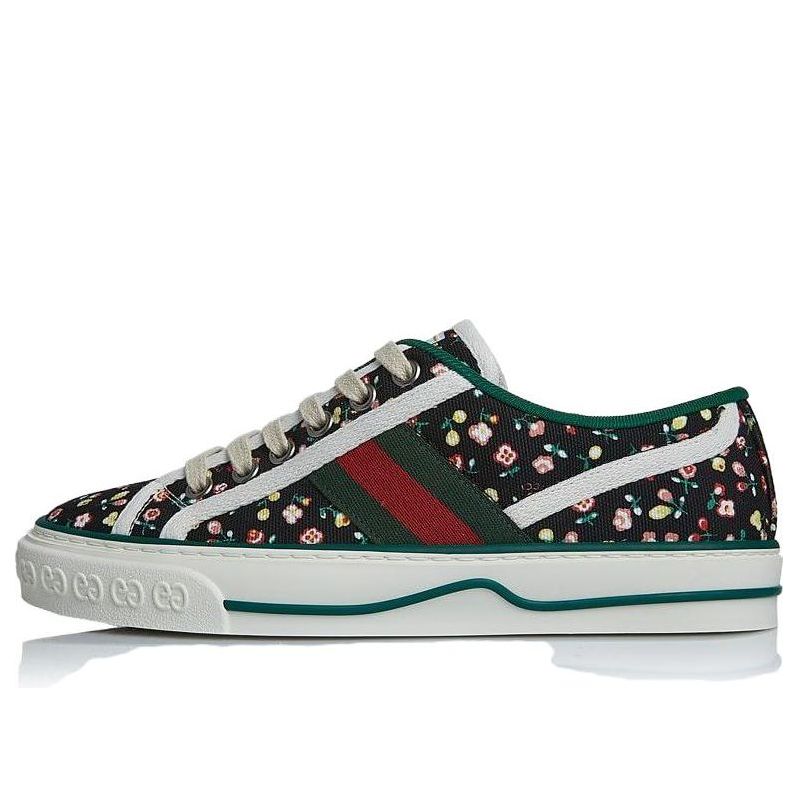 (WMNS) Gucci Tennis 1977 x Liberty of London 'Floral - Black' 606110-2IC10-1085