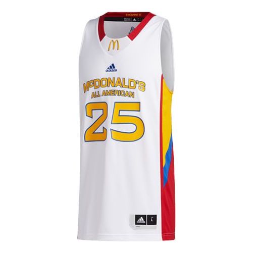 adidas D Rose McDonald's All American Swingman Jersey White GJ0073