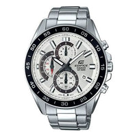CASIO EDIFICESeries Men'ses Mens Silver Analog EFV-550D-7AV