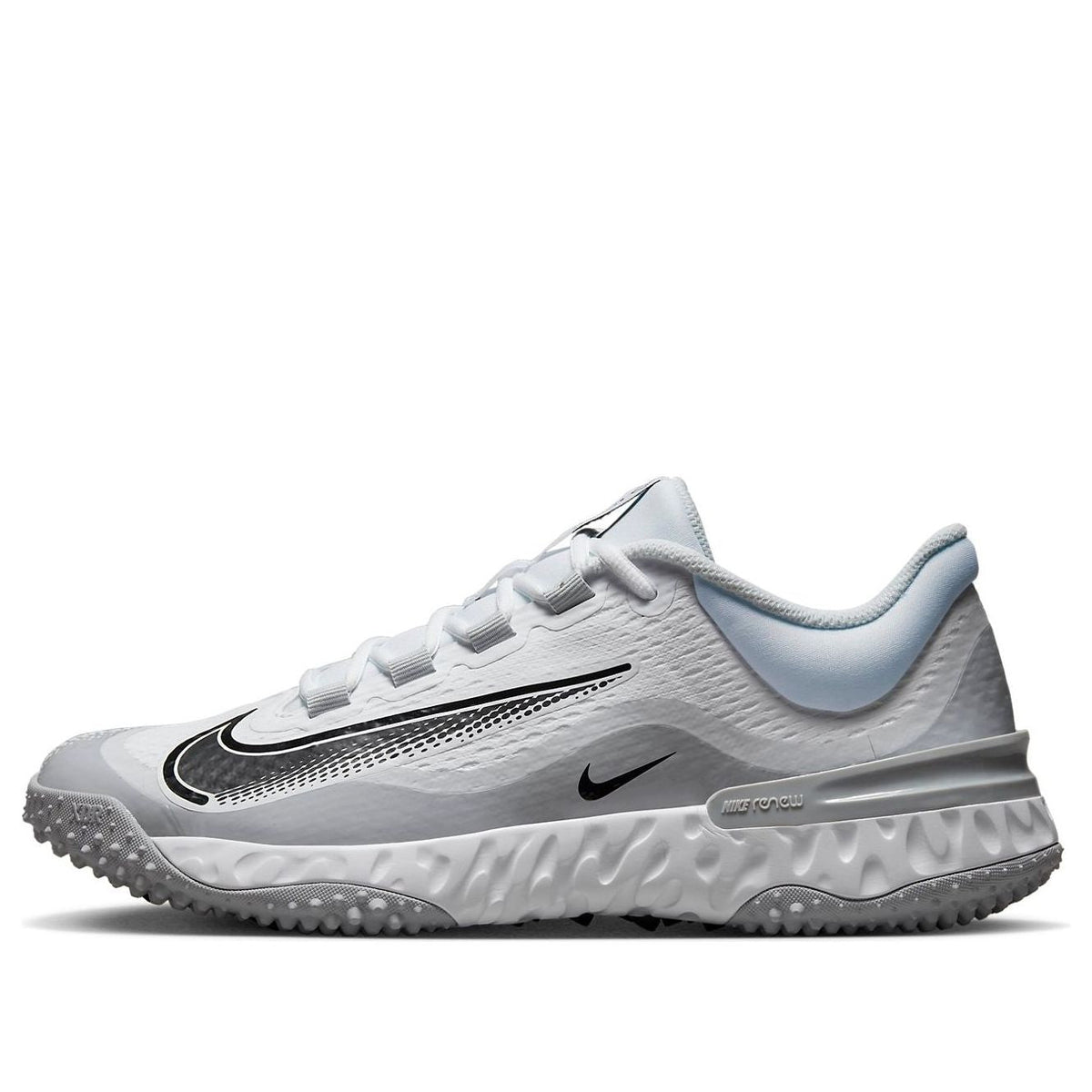 Nike Alpha Huarache Elite 4 TF Turf 'White Wolf Grey' FD2743-100