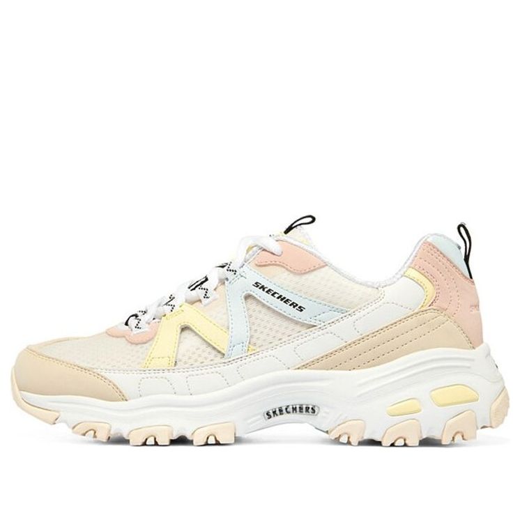 (WMNS) Skechers DLITES 1.0 'White Rainbow' 896079-WMLT