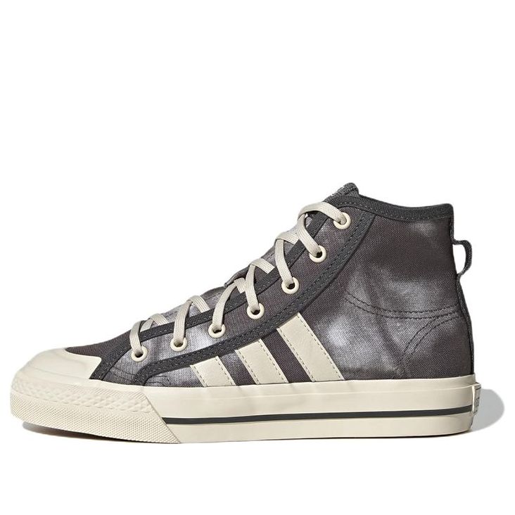 (GS) adidas Nizza Hi RF Shoes 'Acid Wash Brown' GY7049