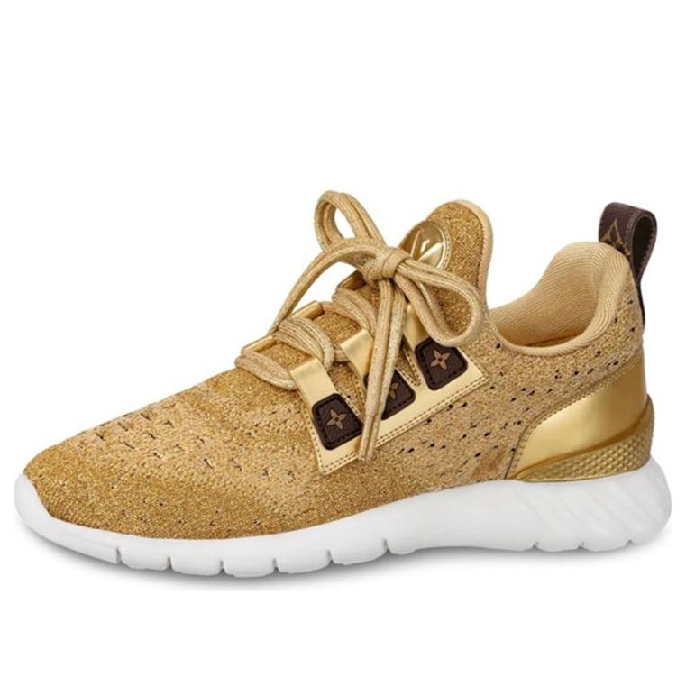 (WMNS) LOUIS VUITTON LV Aftergame Sports Shoes Gold 1A577T