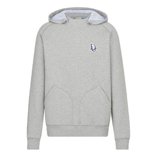 Men's DIOR SS21 Sports Long Sleeves Gray 113J636A0692-C880