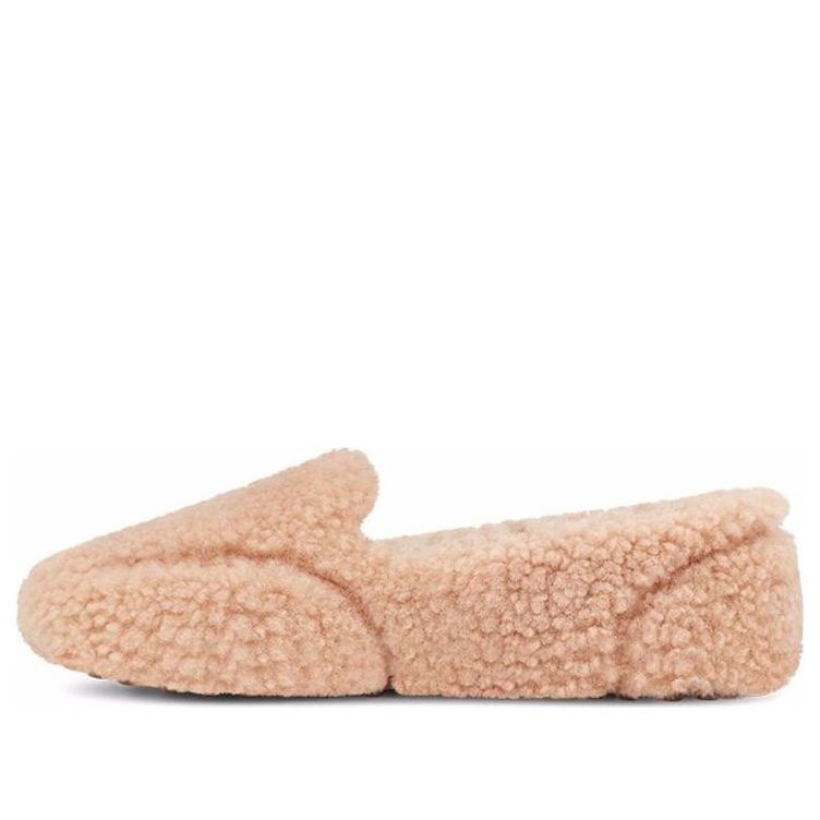 (WMNS) UGG Hailey Fluff Loafer Slip-On 'Pink Peach' 1095108-BNZ