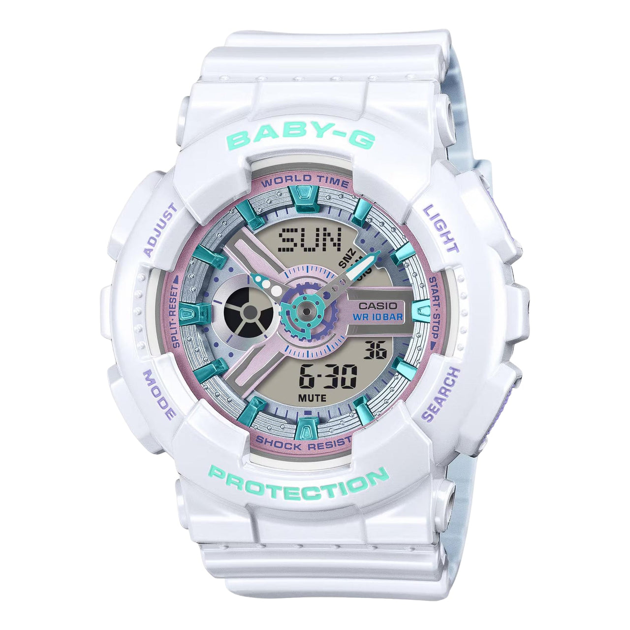 CASIO Baby-G BGA-110 Series 'White' BA-110MC-7A