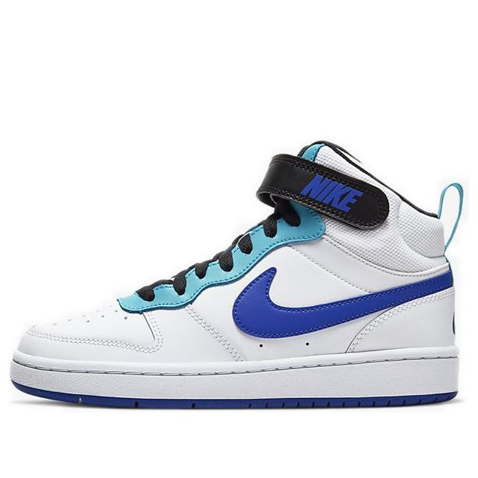 (GS) Nike Court Borough Mid 2 Blue Teal' CD7782-102