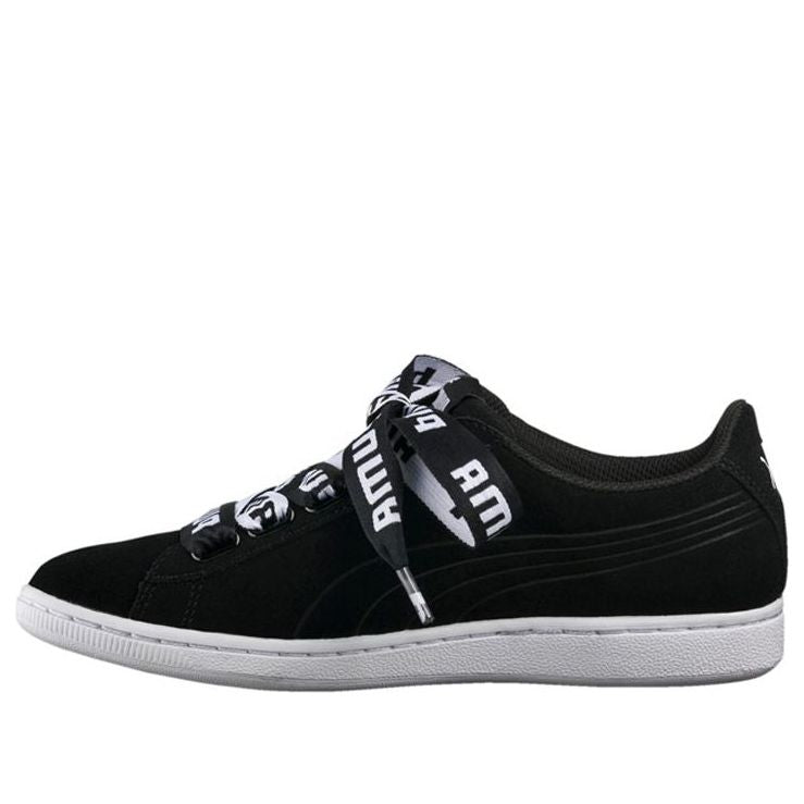 (WMNS) PUMA Vikky Ribbon Bold Casual Shoes Black 365312-01