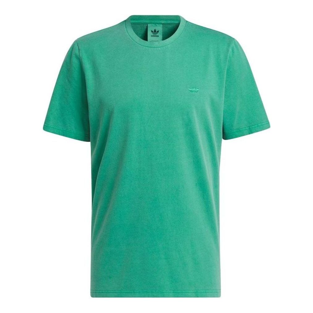 adidas originals Featherweight Shmoofoil T-shirt 'Semi Court Green' HS3027