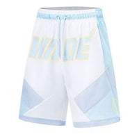 Li-Ning Way of Wade Basketball Shorts 'White Ice Blue' AAPT535-5