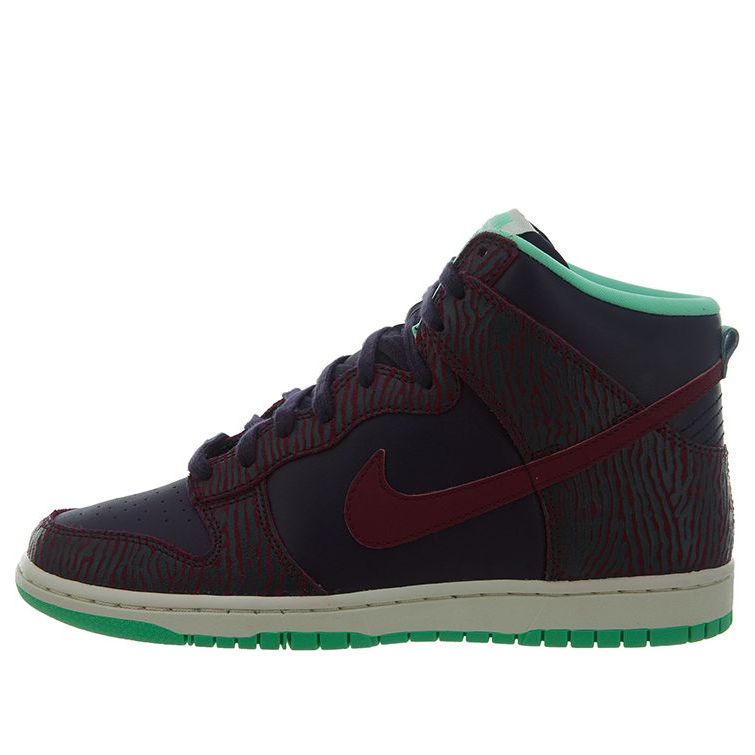 (WMNS) Nike Dunk High Skinny Print 'Purple Dynasty' 543242-500