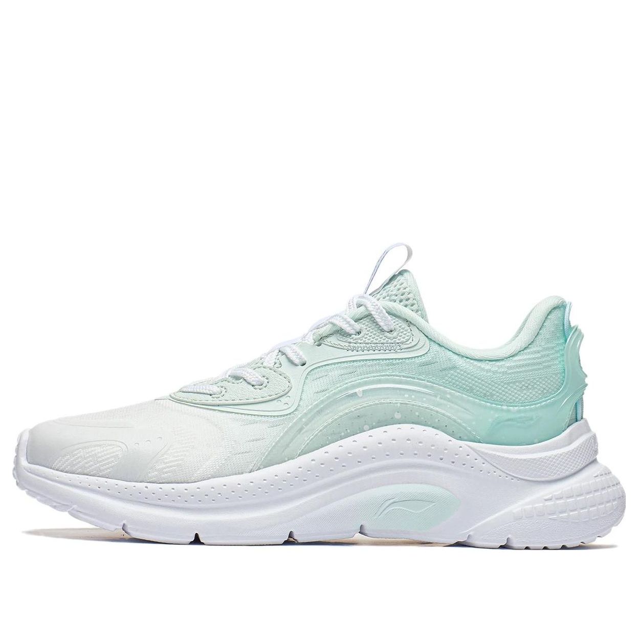 (WMNS) Li-Ning Floating Cloud 'White Light Green' AGLT030-2
