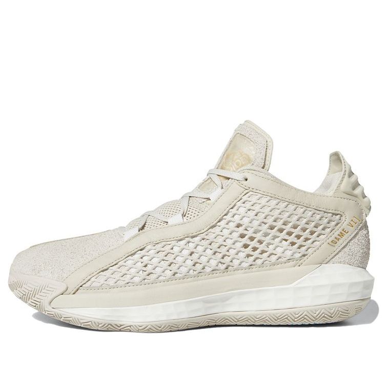 adidas Dame 6 Gca Leather 'Yellow White' FX9024