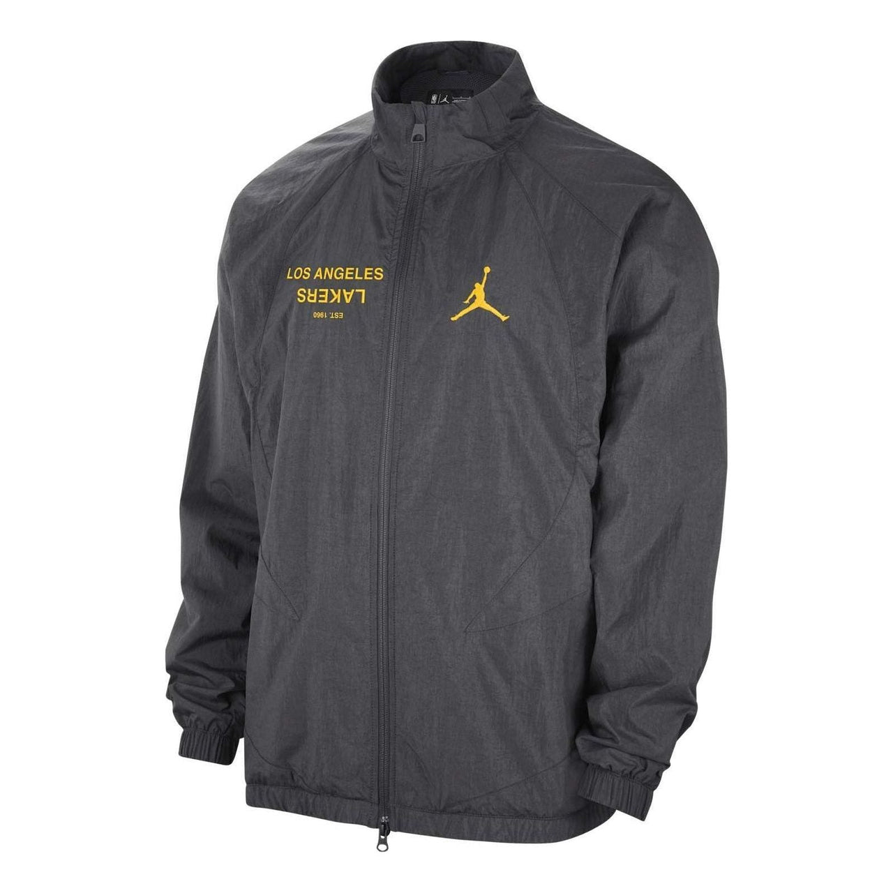 Air Jordan Los Angeles Lakers Courtside NBA Jam Jacket Asia Sizing 'Medium Ash Purple Smoke' FV8193-254