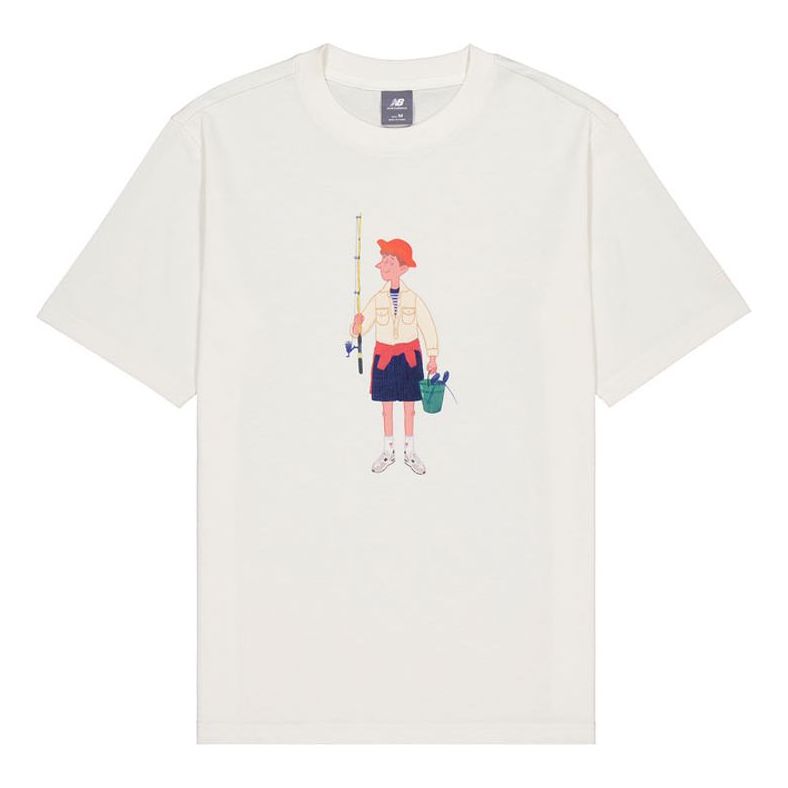 New Balance x Mr. Slowboy Graphic T-shirt 'Ivory' NEE28073-IV