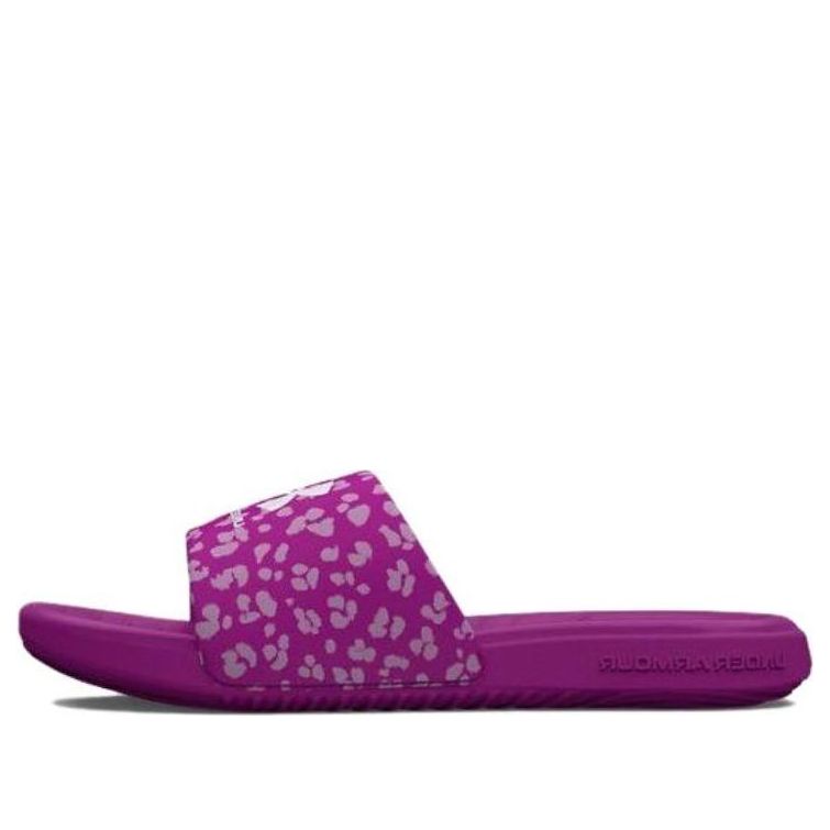 (WMNS) Under Armour Ansa Graphic Slides 'Mystic Magenta' 3024436-501