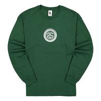 Nike x Stussy Crossover Logo Round Neck Pullover Sweatshirt 'Green' DD3344-341