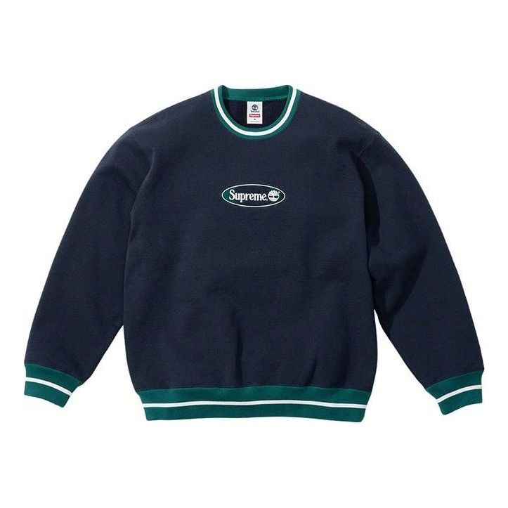 Supreme x Timberland Crewneck 'Navy Green' SUP-SS21-709