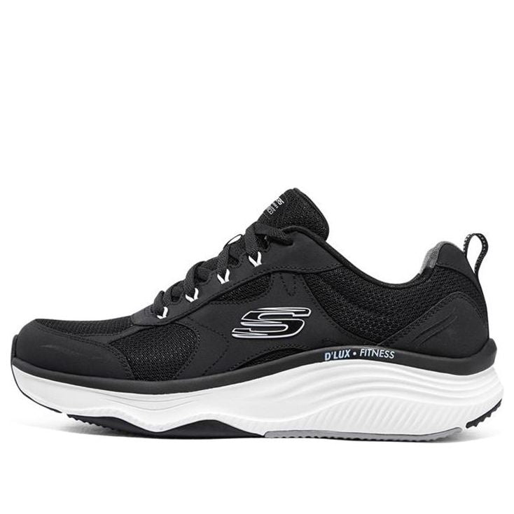 Skechers Dlux Fitness 'Black White' 232359-BKW