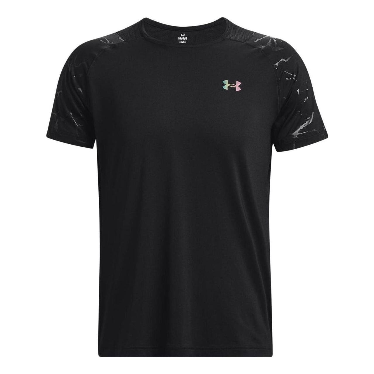 Under Armour RUSH Vent Short Sleeve 'Black' 1376790-001