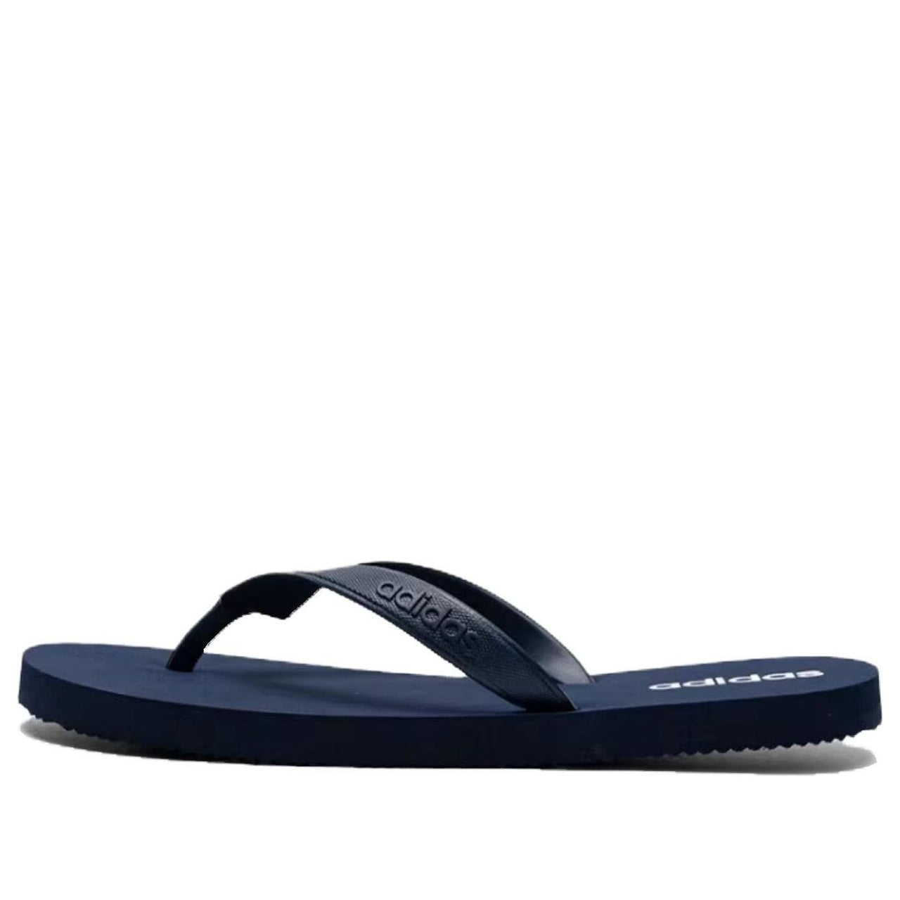 adidas Keitaki Alpha Slides 'Navy White' JR1154