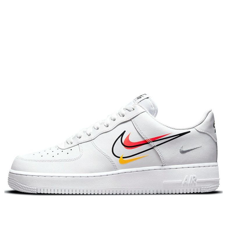 Nike Air Force 1 Low 'Multi-Swoosh Orange Yellow' DM9096-100