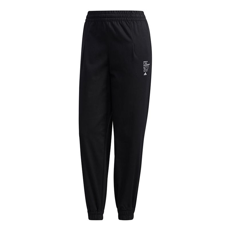 (WMNS) adidas STY WV NEW PT Sports Stylish Pants Black GF0117