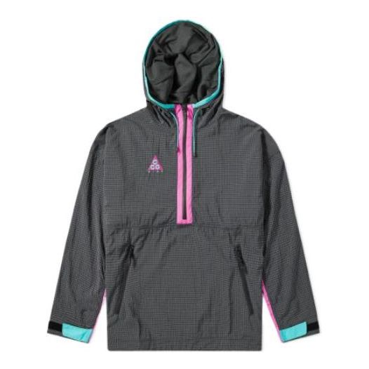Nike ACG Woven Hooded Jacket 'Anthracite Magenta Jade' 931907-060
