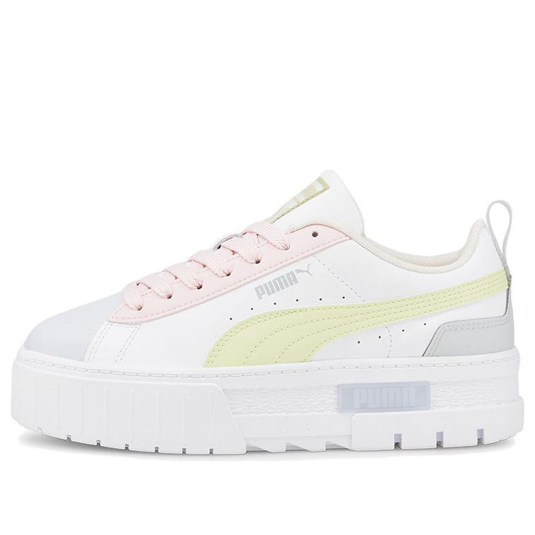 (WMNS) PUMA Mayze Leather 'White Arctic Ice' 385591-02