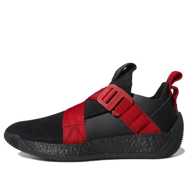 مجموعة ملابس adidas Harden Ls 2 Buckle-Apparel Pack باللون الأسود والأحمر F36843