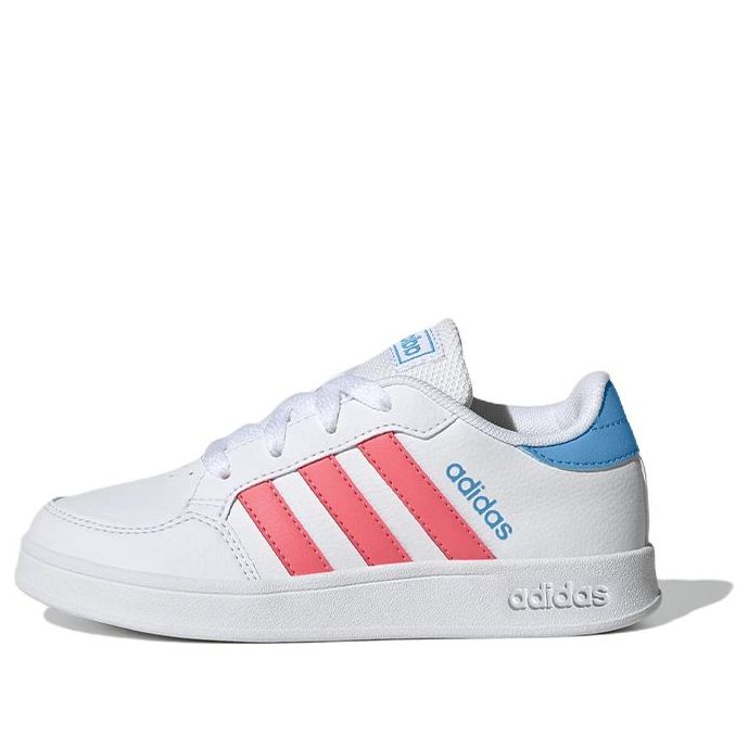 (PS) adidas Breaknet J 'White Acid Red' GY6015