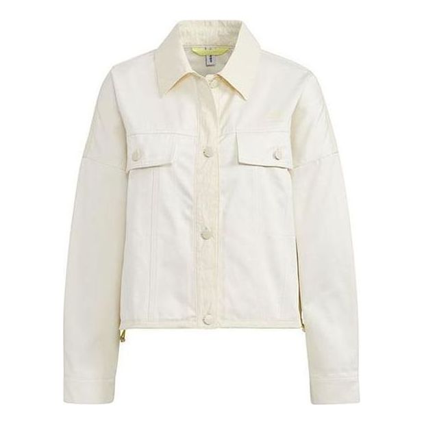 (WMNS) adidas Neo Get Set Go jacket 'White' HM7426