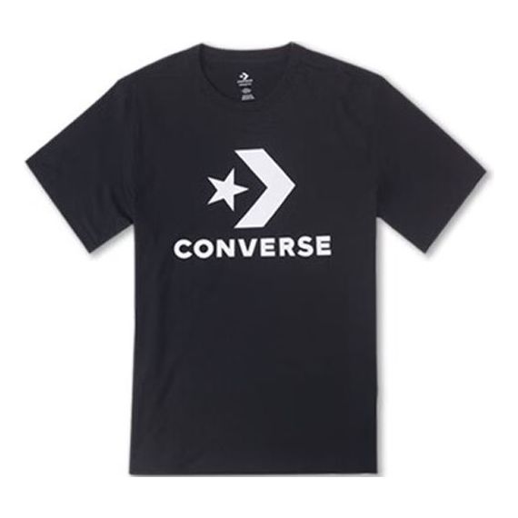 Converse Go-To Star Chevron Standard Fit T-Shirt 'Black' 10025458-A02