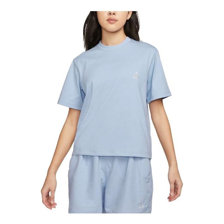 (WMNS) Nike ACG Logo Tee 'Baby Blue' DJ3647-415