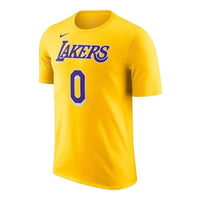 Nike Men Los Angeles Lakers Hyperlite Shooter T-Shirt 'Yellow' CV8528-733
