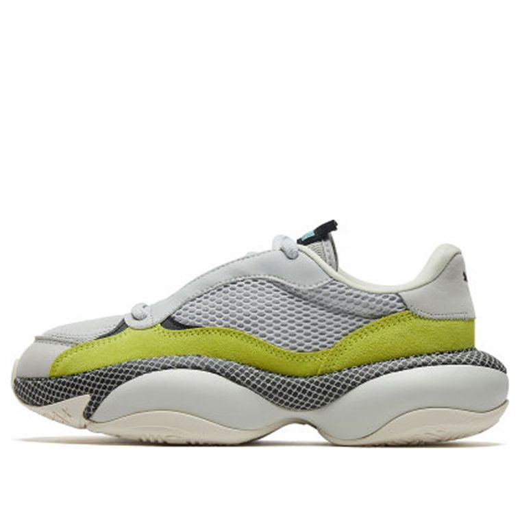 PUMA Alteration Blitz Low Top Gray 'Grey Yellow' 370931-04