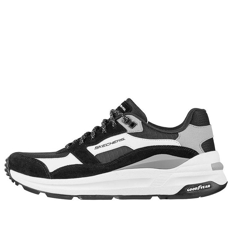 (WMNS) Skechers Global Jogger 'Full Envy - Black White' 149626-BKW