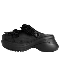 (WMNS) Balenciaga x Crocs Mule Jibbitz 'Black' 720762W0FPA1000