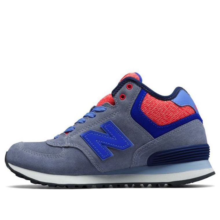 (WMNS) New Balance 574 Mid-Cut 'Gray Red Blue' WH574WC