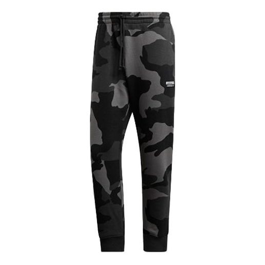 adidas originals R.Y.V. Camo Sweatpants Black ED7172