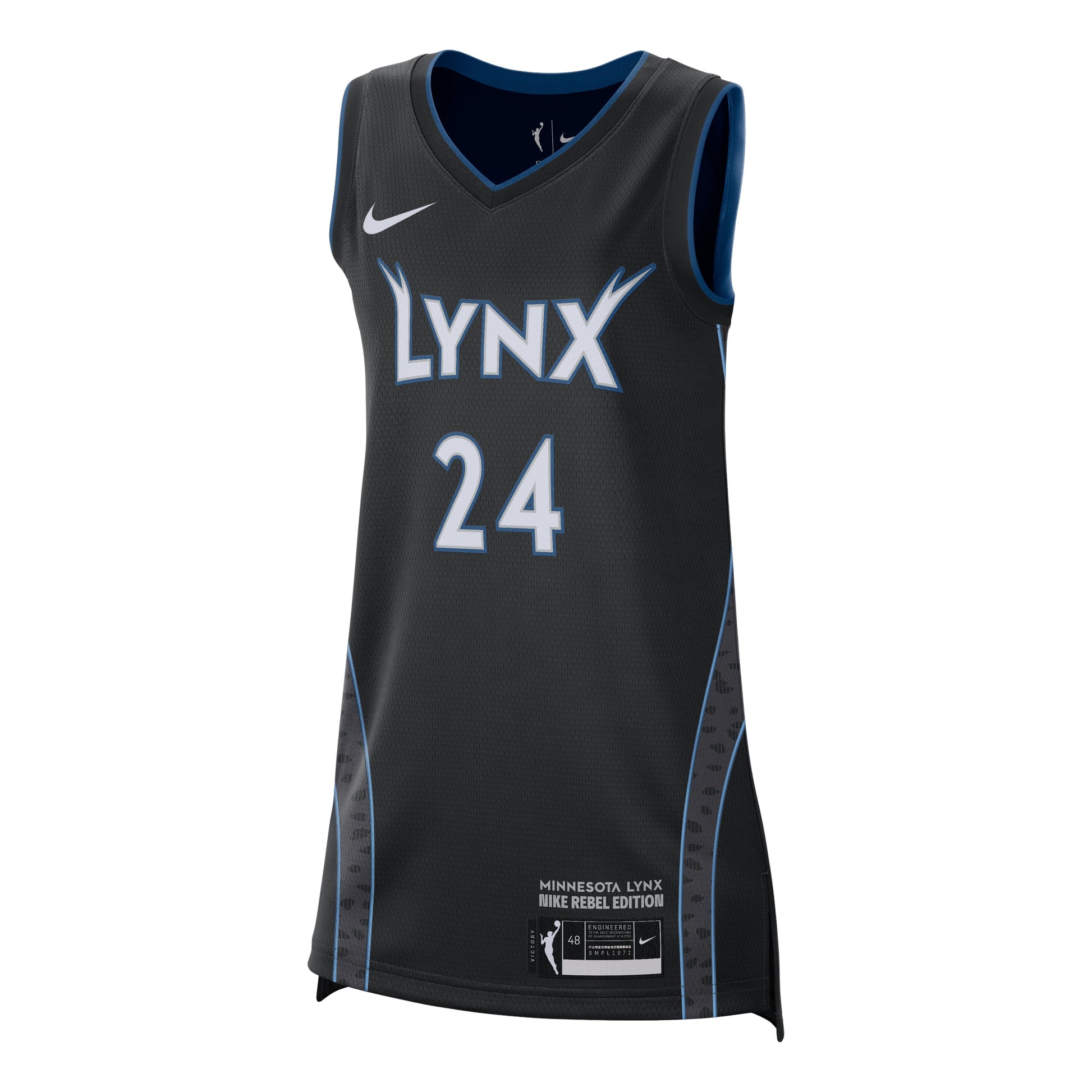(WMNS) Nike Napheesa Collier Minnesota Lynx WNBA Dri-FIT Victory Rebel 2026 Rebel Edition Jersey 'Black' IF7171-014