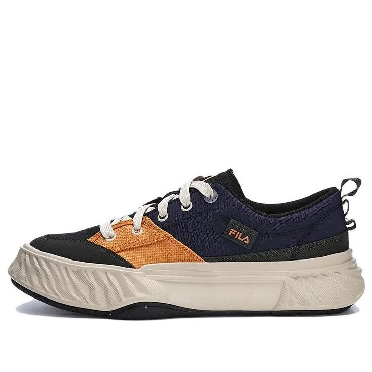 FILA Canvas Low NonSlip Durable Shoes 'Blue Green Orange' F12M322301FMR